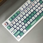 Mahjong / CS GO / EVA / GUMDAM 104+18 Clear PC+PBT Dye-subbed Pudding Jelly Keycaps Set MDA Profile Mechanical Keyboard